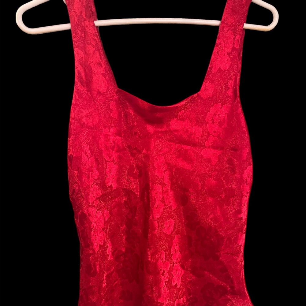 Cabaret red camisole top.
